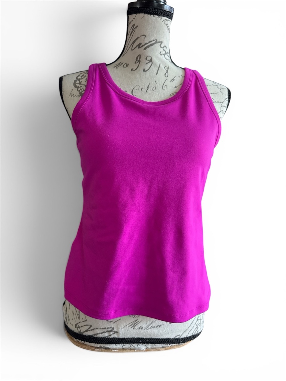 The Skechers GOWALK shelf bra Bright Fuchsia Scoop Neck Tank